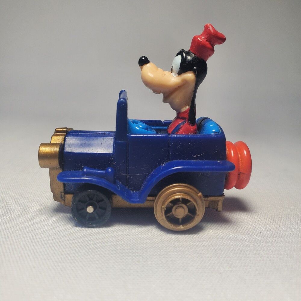 Disney Goofy McDonalds Happy Meal Vintage Toys Mickey's Cars 1988